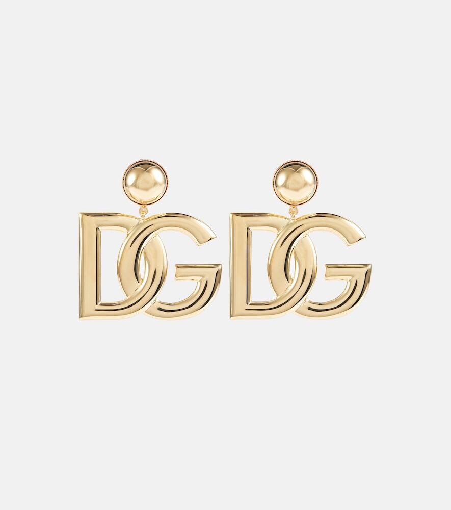Dolce&Gabbana DG clip-on earrings in gold