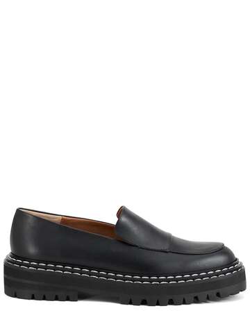 ATP ATELIER 30mm Manduria Leather Loafers in black