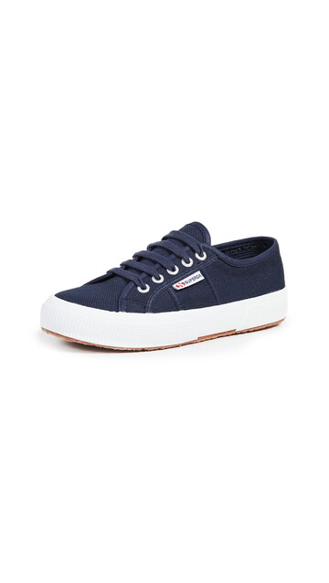 Superga Cotu Classic Lace Up Sneakers in navy