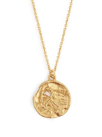 alighieri - aquarius gold plated necklace - womens - gold