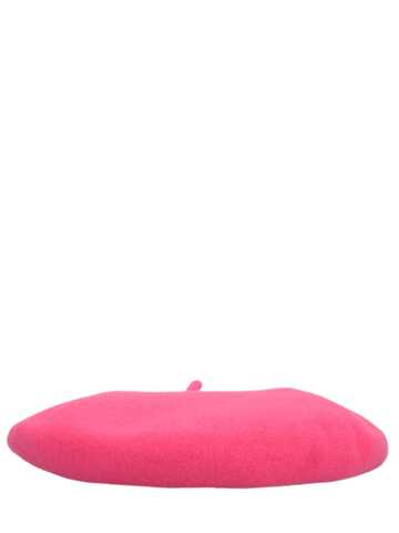 BORSALINO Basco Wool Hat in pink
