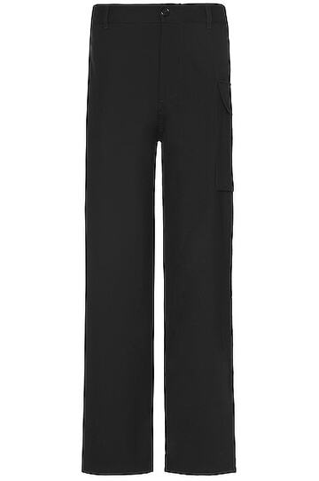marni trousers in black