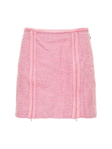 ROTATE Lina Mini Skirt in pink