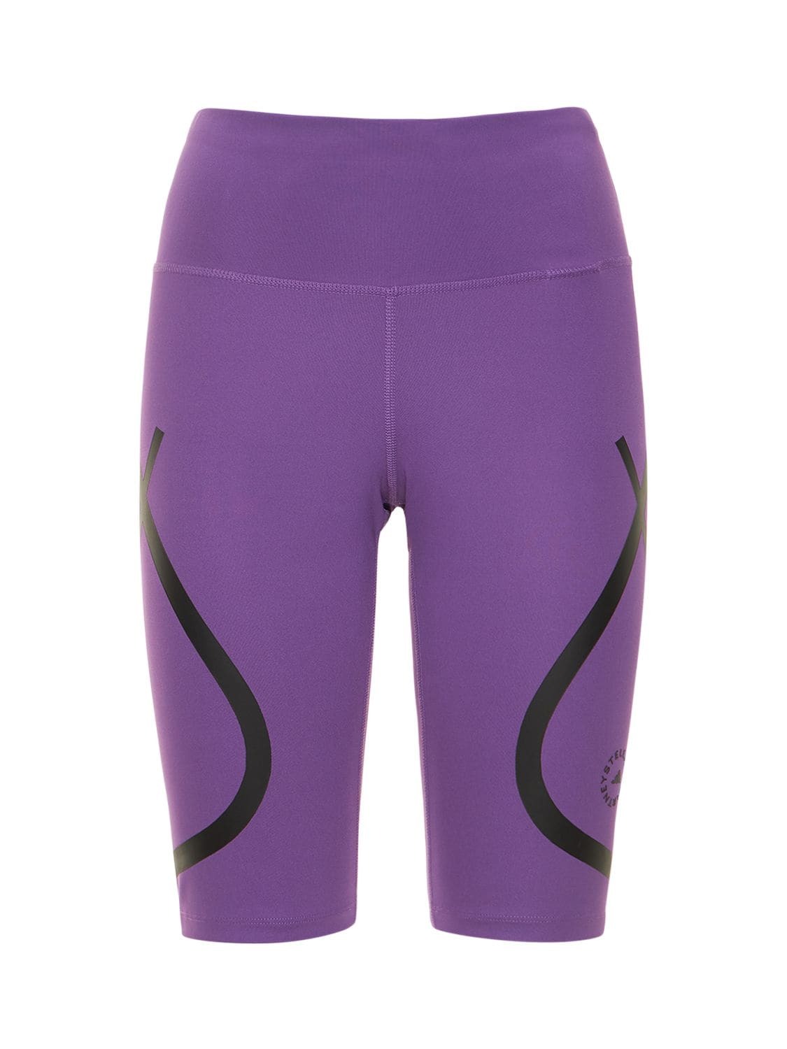 ADIDAS BY STELLA MCCARTNEY Running Biker Shorts in purple