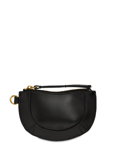 ISABEL MARANT Soko Soft Leather Clutch in black