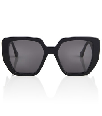 Gucci Oversized acetate sunglasses in black