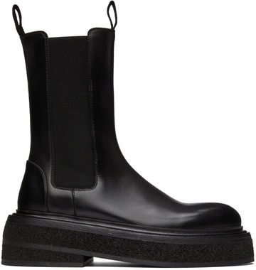 marsèll black zuccone boots