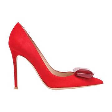 gianvito rossi jaipur pumps in red