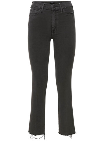 MOTHER The Rascal Cotton Blend Jeans in black