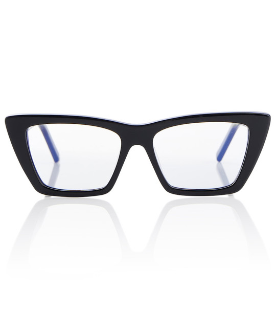 Saint Laurent Mica cat-eye sunglasses in black