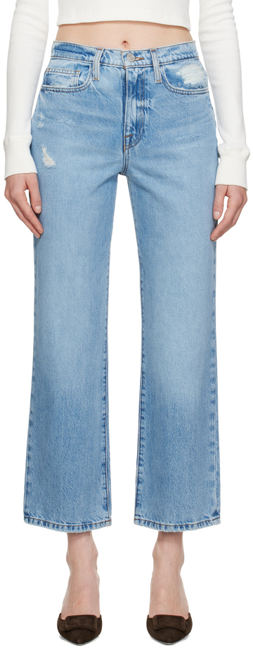 frame blue 'le jane' jeans