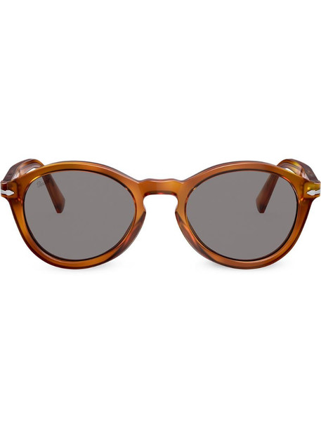 Persol round framed sunglasses in brown