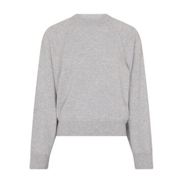 loulou studio pemba cashmere sweater in grey