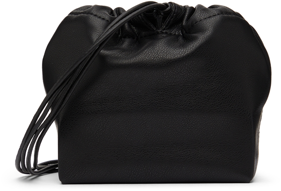 GIA STUDIOS Black Structured Pouch