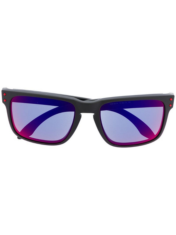 Oakley square tinted sunglasses in black