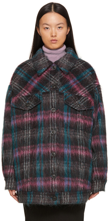 Marc Jacobs Multicolor 'The Oversized Plaid Jacket' Jacket in multi