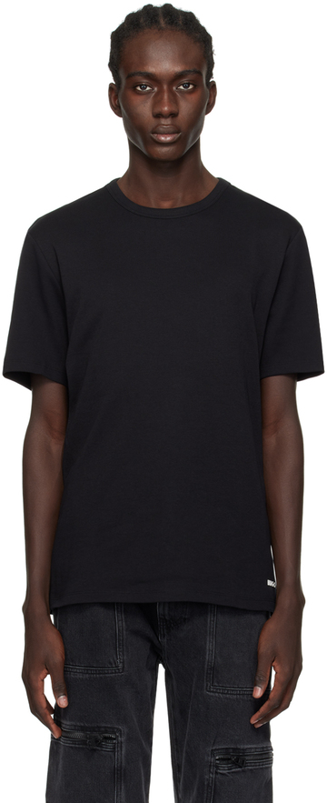 hugo black bonded t-shirt