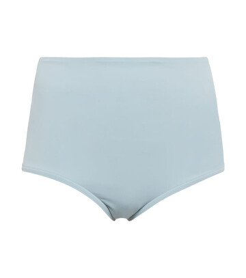 Karla Colletto Basics high-rise bikini bottoms in blue