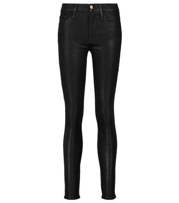 FRAME Le Skinny De Jeanne mid-rise jeans in black