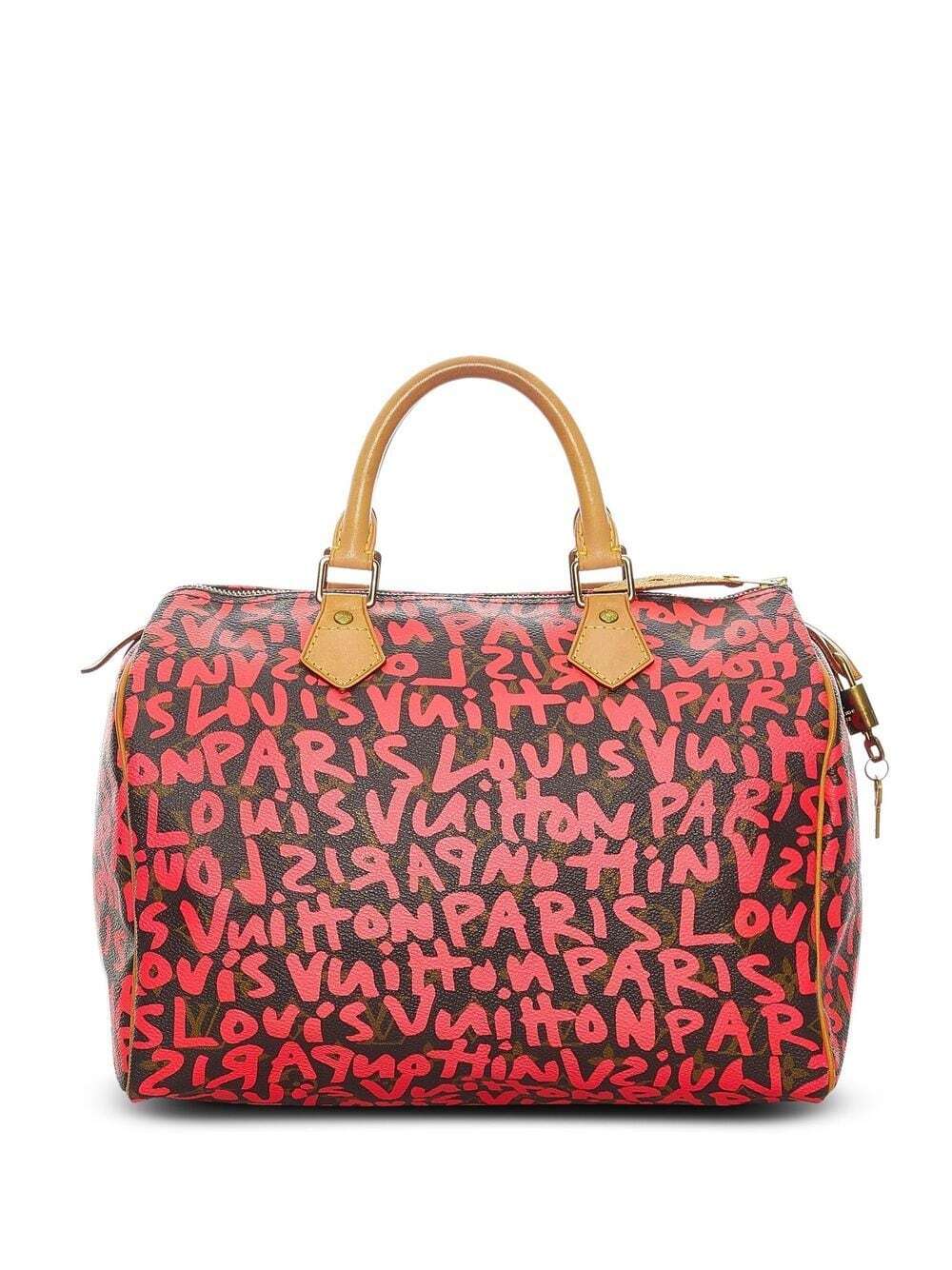 Louis Vuitton Pre-Owned x Stephen Sprouse 2008 pre-owned Speedy 30 bag - Pink