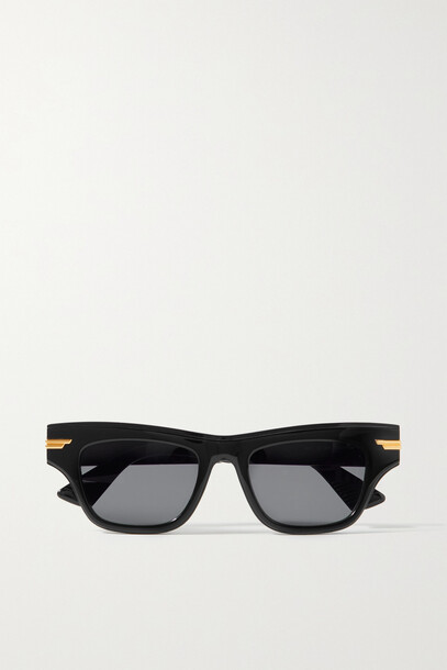 Bottega Veneta - Square-frame Acetate Sunglasses - Black