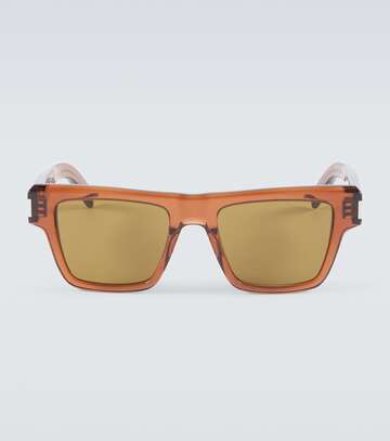 saint laurent sl 51 square sunglasses in brown