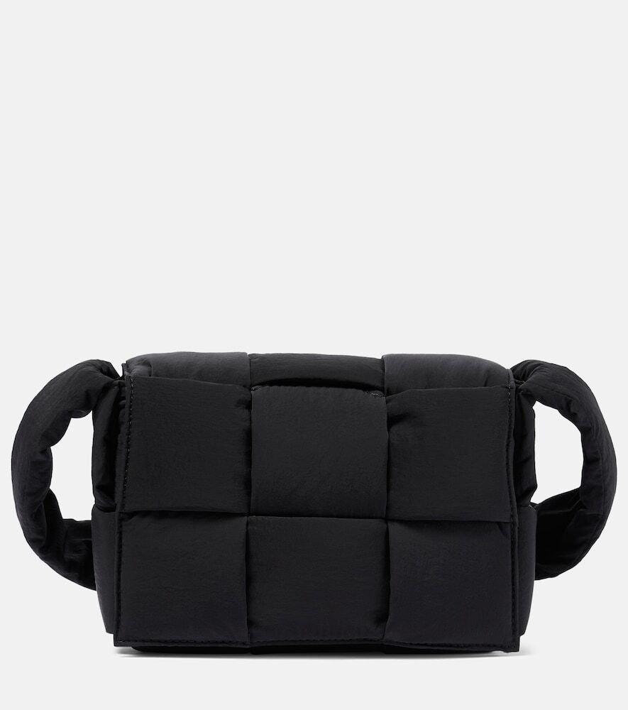 Bottega Veneta Candy Padded Tech Cassette shoulder bag in black
