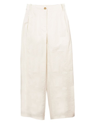 Low Classic Stitch Pants in ivory