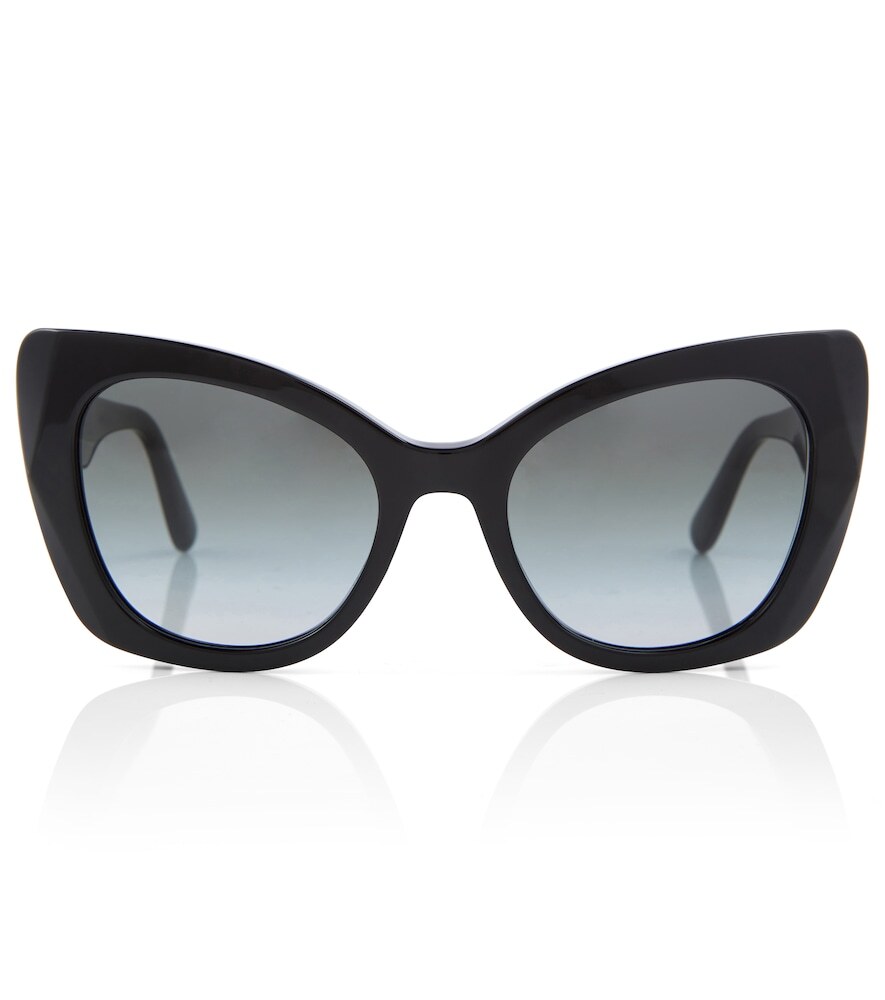 Dolce & Gabbana Cat-eye acetate sunglasses in black