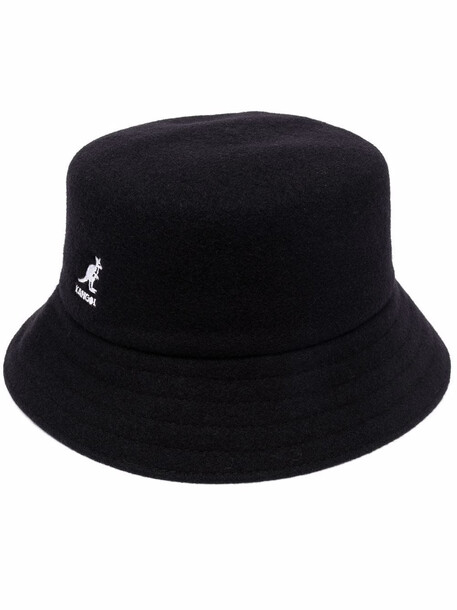 MSGM x Kangol embroidered-logo bucket hat - Black