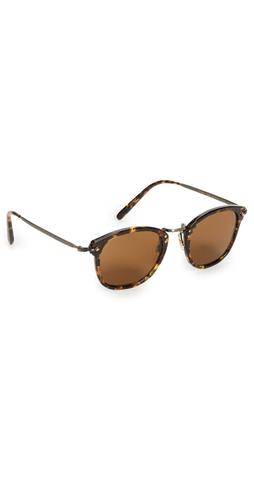 Oliver Peoples Eyewear OP-506 Sunglasses in brown