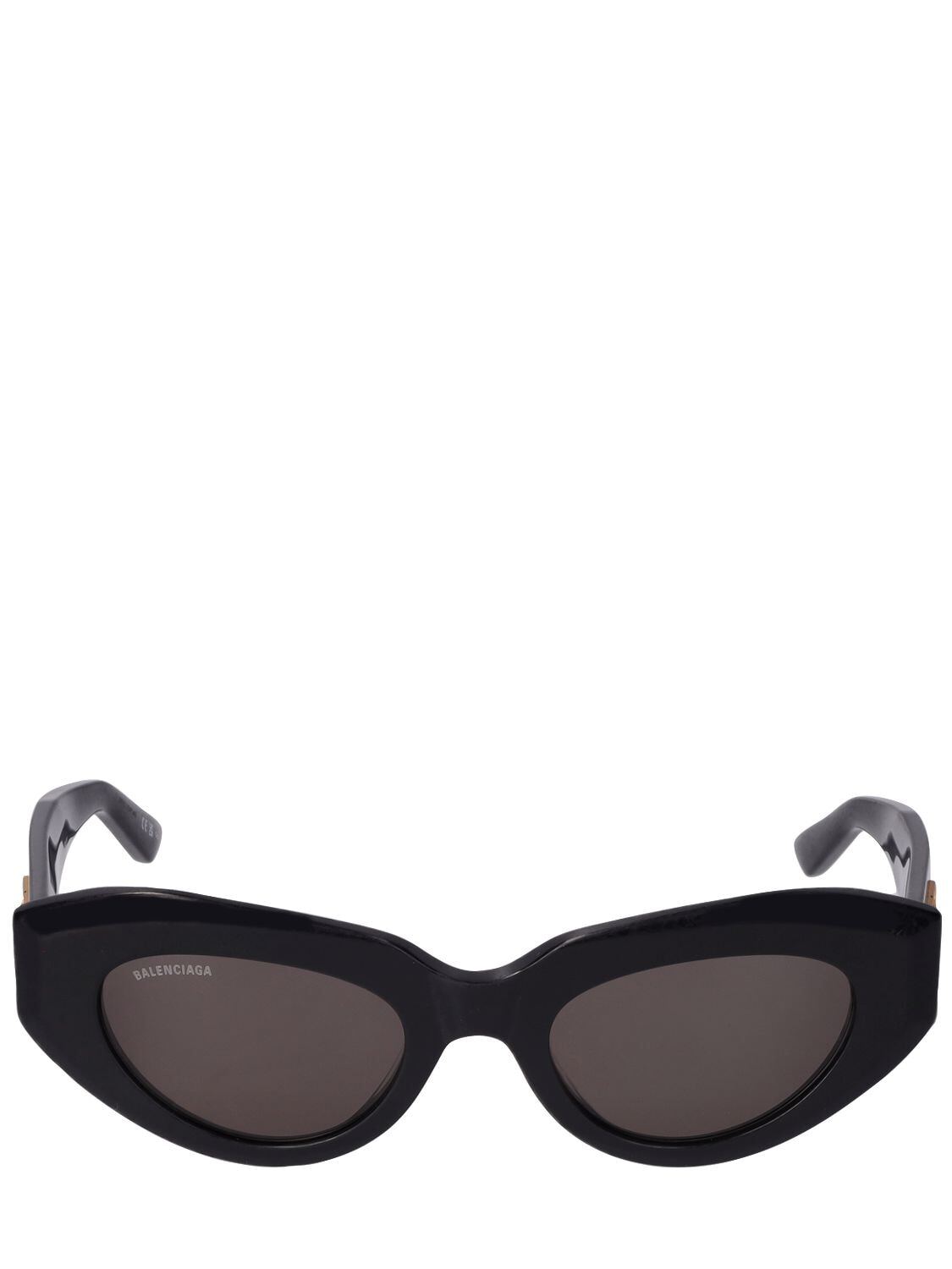 BALENCIAGA 0236s Rive Gauche Acetate Sunglasses in black