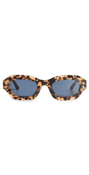 Isabel Marant Classic Rectangular Sunglasses in gold