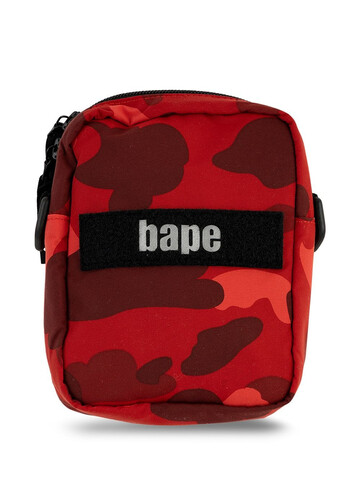 A BATHING APE® A BATHING APE® Colour Camo shoulder bag - Red