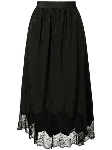 Zadig&Voltaire Joslin jacquard skirt in black