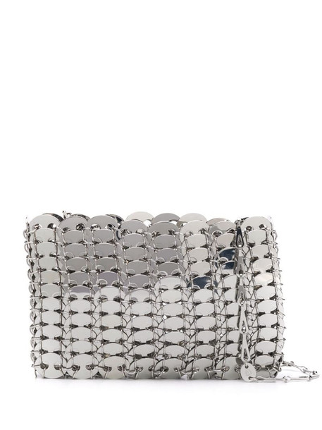Paco Rabanne Iconic 1969 chain mesh bag in silver
