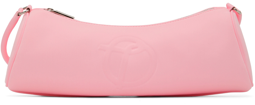 TheOpen Product Pink Cylinder Shoulder Bag