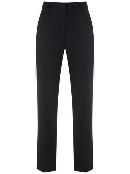 Egrey cropped tailored trousers in blue
