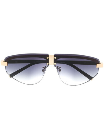 Linda Farrow oversized sunglasses in black