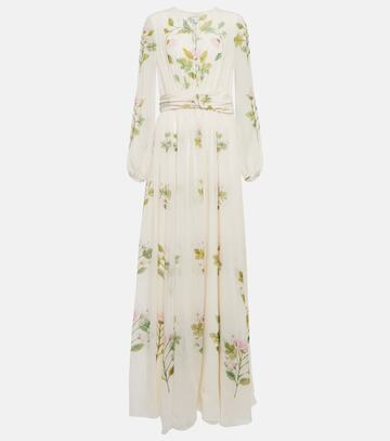 giambattista valli floral silk georgette gown