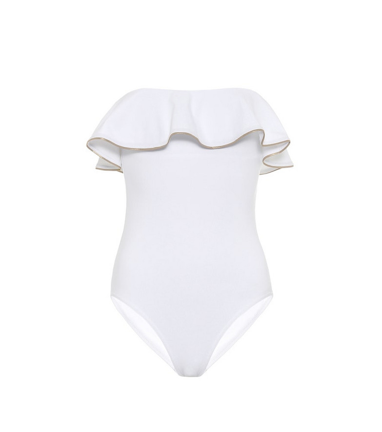 White Crochet Monokini Swimsuit @ Amiclubwear One-piece swimsuits ...