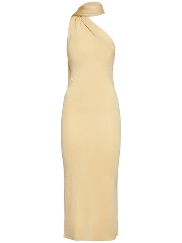 AYA MUSE Lvr Exclusive Electra Jersey Long Dress in beige