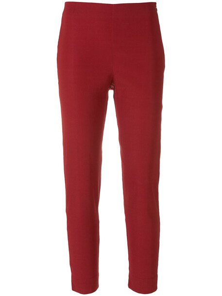 Lenny Niemeyer Premium silk skinny trousers - Red