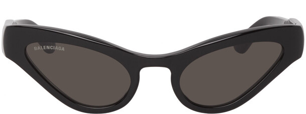 Balenciaga Off-White Cat-Eye Sunglasses in ivory