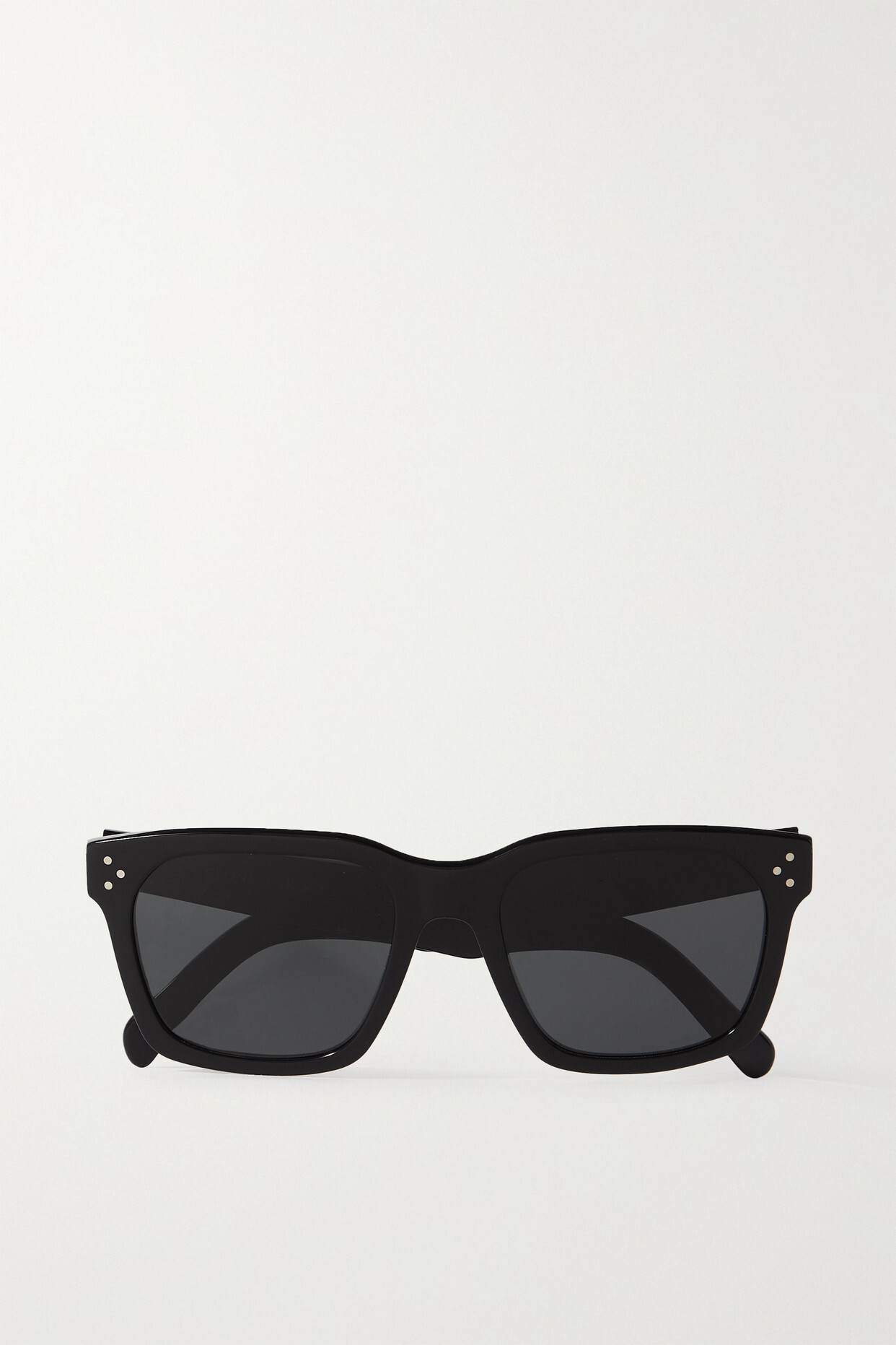 CELINE Eyewear - Oversized Square-frame Acetate Sunglasses - Black