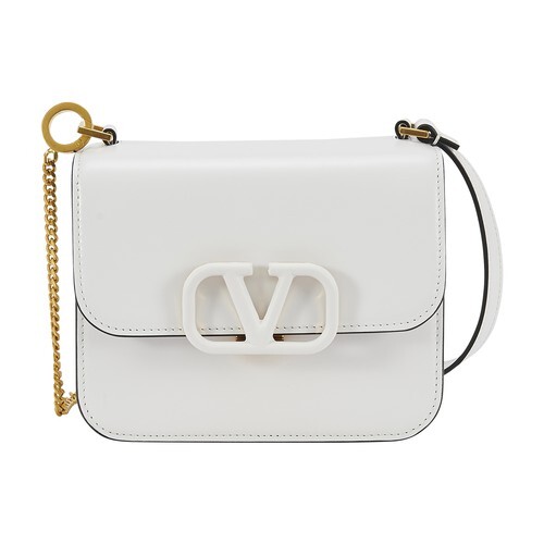 Valentino Garavani Small VSling bag in bianco