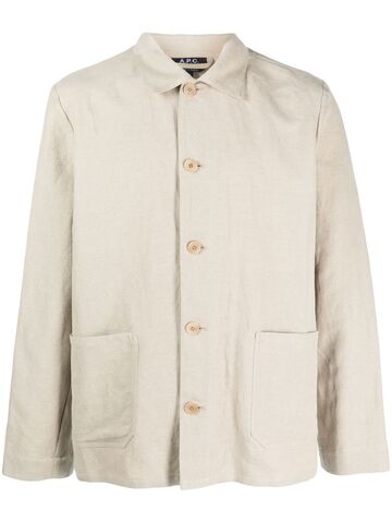 A.P.C. A.P.C. button-up jacket - Neutrals