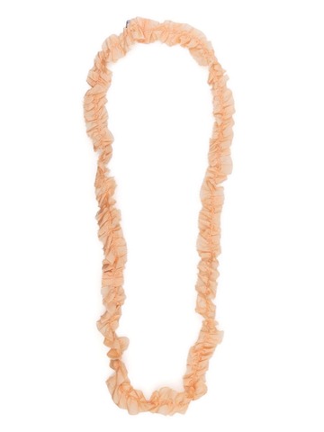 christian wijnants ruffled silk necklace - pink