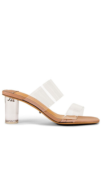 tony bianco sabelle sandal in nude in clear