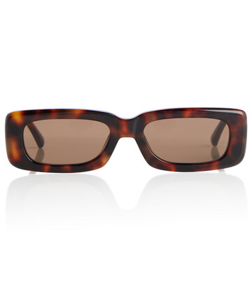 The Attico x Linda Farrow Marfa Mini tortoiseshell sunglasses